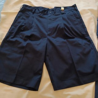2 Pantalones Trabajo Largo y Corto Azul T  44