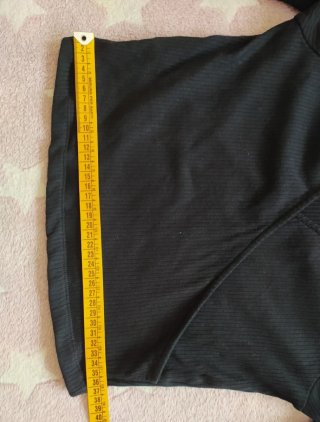 Top ASOS DESIGN negro manga larga T.40