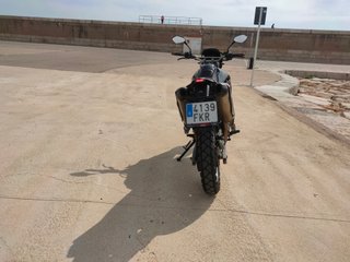 Yamaha XT660R Negra
