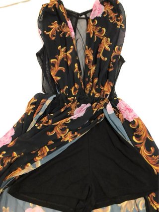 Vestido de fiesta estampado floral
