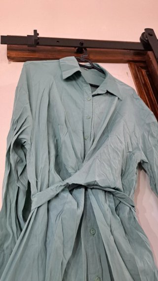 Vestido verde mujer