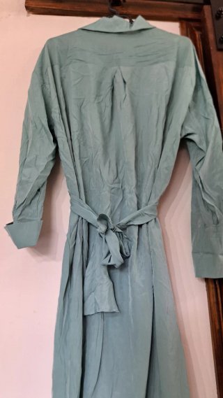 Vestido verde mujer