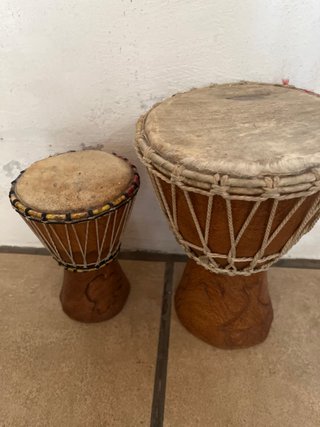 2 Tamburi africani artigianali