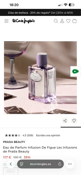 Prada Infusion de Figue Eau de Parfum 100ml