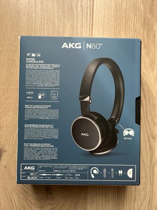 Auriculares AKG N60 NC Noise Cancelling Negros