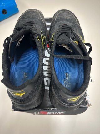 Scarpe U-Power Nere/Gialle Taglia 45