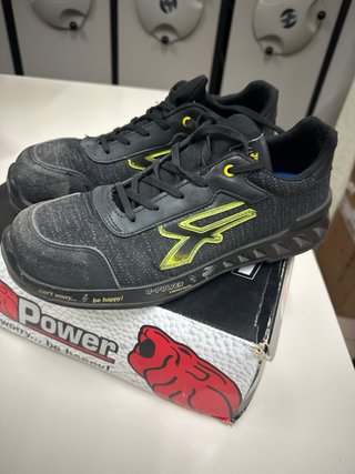 Scarpe U-Power Nere/Gialle Taglia 45