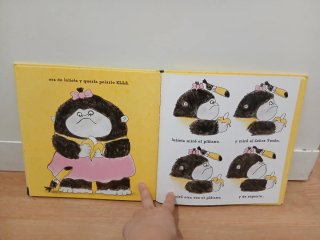 Libro infantil  La rabieta de Julieta