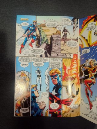 JLX Unleashed ! Amalgam comic
