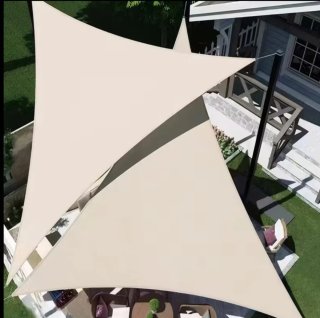 Toldo Vela Triangular 4X4X4 Impermeable