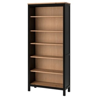 Estantería Hemnes Negra Madera
