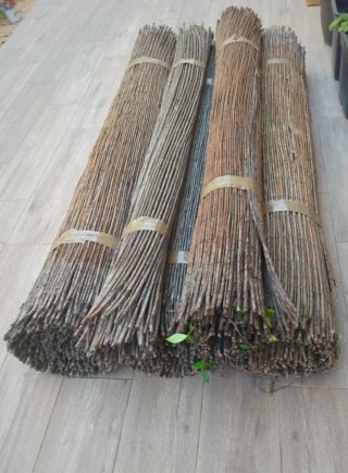 30 m lineales x 2 m de Rollos de mimbre natural