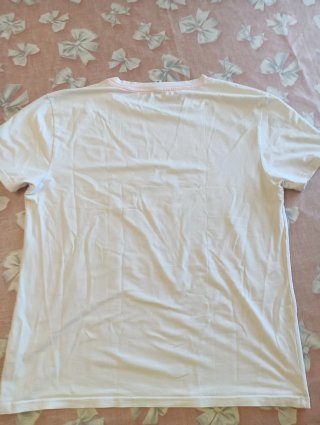 Maglietta Moschino Swim bianca,XXL ma veste xl