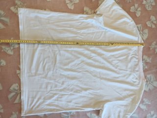 Maglietta Moschino Swim bianca,XXL ma veste xl