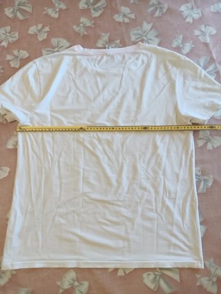 Maglietta Moschino Swim bianca,XXL ma veste xl