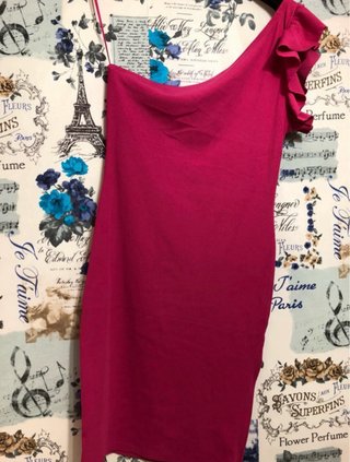 Vestido rosa de fiesta