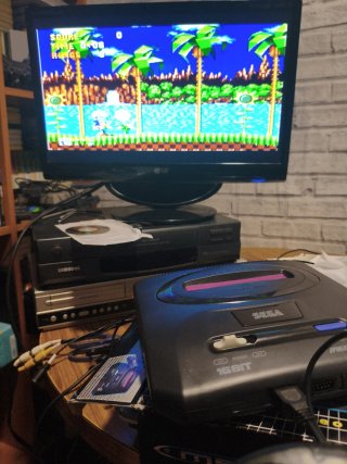 Sega Mega Drive 2 Negra