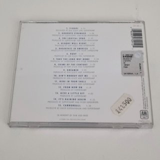 Supertramp The Very Best of CD AM Records 1990