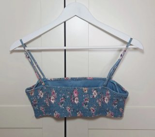 Bikini Oysho azul floral Talla L