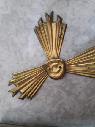 Crucifijo de pared vintage