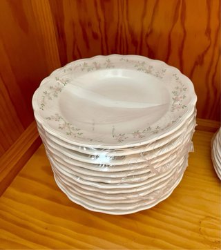 Vajilla de Porcelana San Claudio colección Pergola