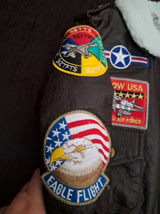 Chaqueta aviador bebé Airshow USA