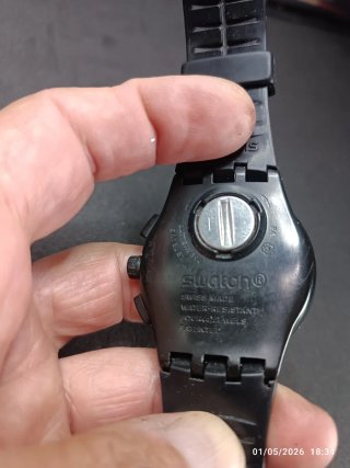 Orologio Swatch Rosso. Cronografo