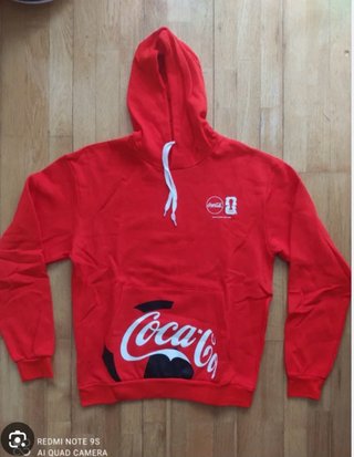 Sudadera Coca Cola FIFA 2026 Roja