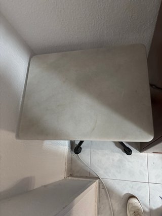 Mesa forja y mármol