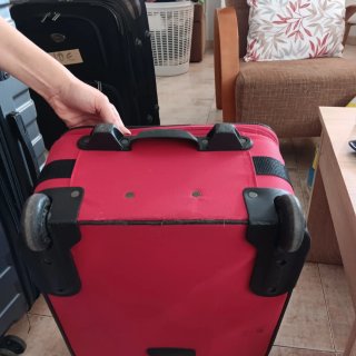 Maleta de cabina Misako roja