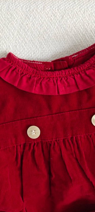 Vestido y braguita niña 12-18 meses
