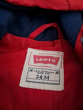 Cazadora Levi's bebé color block