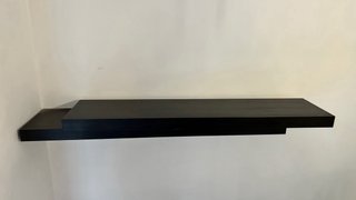 2 Estanterías marrón-negro  las dos juntas 14,99€