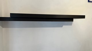 2 Estanterías marrón-negro  las dos juntas 14,99€
