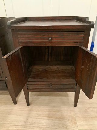 Mesitas de noche Becara madera (2uds)