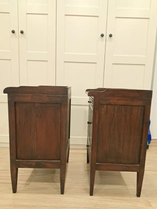 Mesitas de noche Becara madera (2uds)