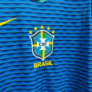 Camisola Futebol Nike Brasil CBF Azul S