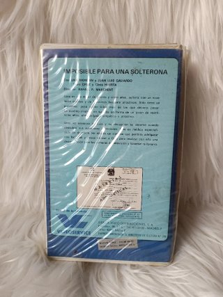 VHS Imposible para una Solterona - Lina Morgan