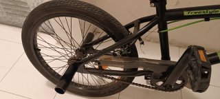 Bicicleta BMX Freestyle Negra