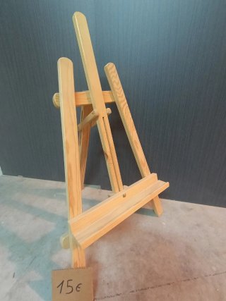 Atril de madera para pintar