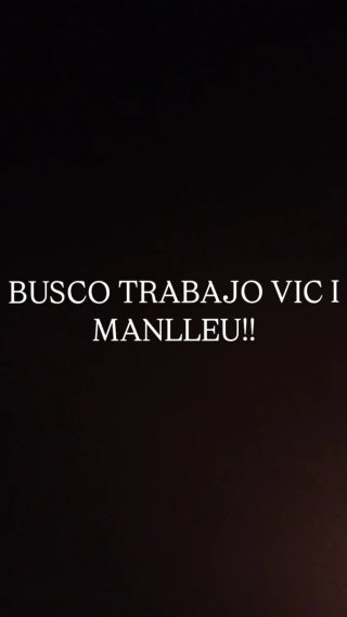 Busco trabajo de canguro o tmbn limpieza