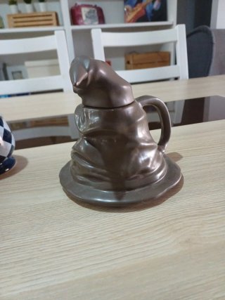Tazas casas de Harry Potter y Sombrero Selec.