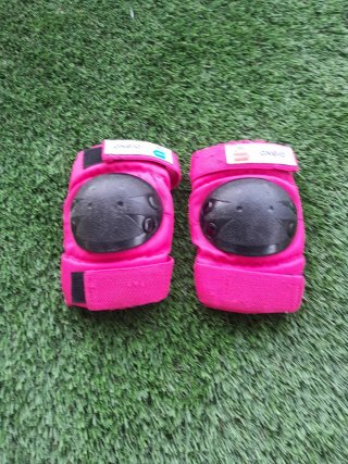 Protecciones Patinaje Talla XS Rosa Fucsia