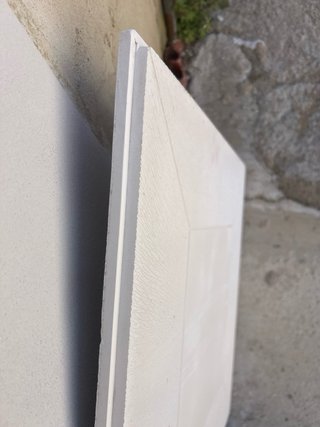 Escayola para techo desmontable