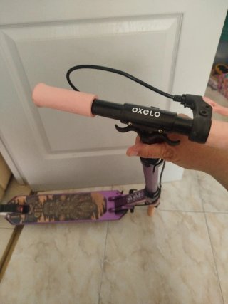 Patinete Oxelo Morado Niña