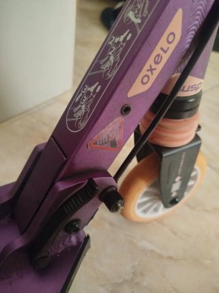 Patinete Oxelo Morado Niña
