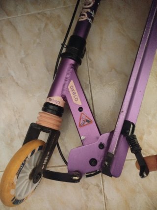 Patinete Oxelo Morado Niña