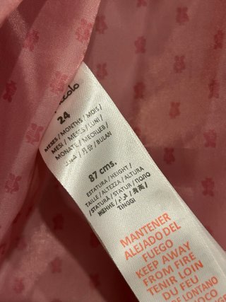 Trenca Tutto Piccolo niña rosa