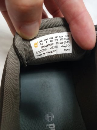 ZAPATILLAS MARCA TIMBERLAND TALLA 43.5 COMO NUEVAS