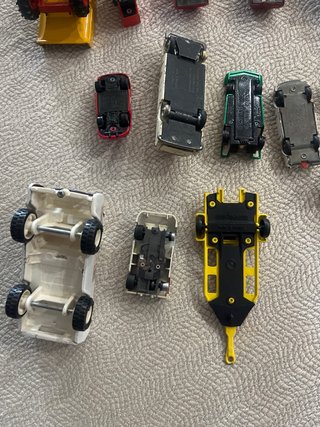 Lote de coches de juguete antiguos